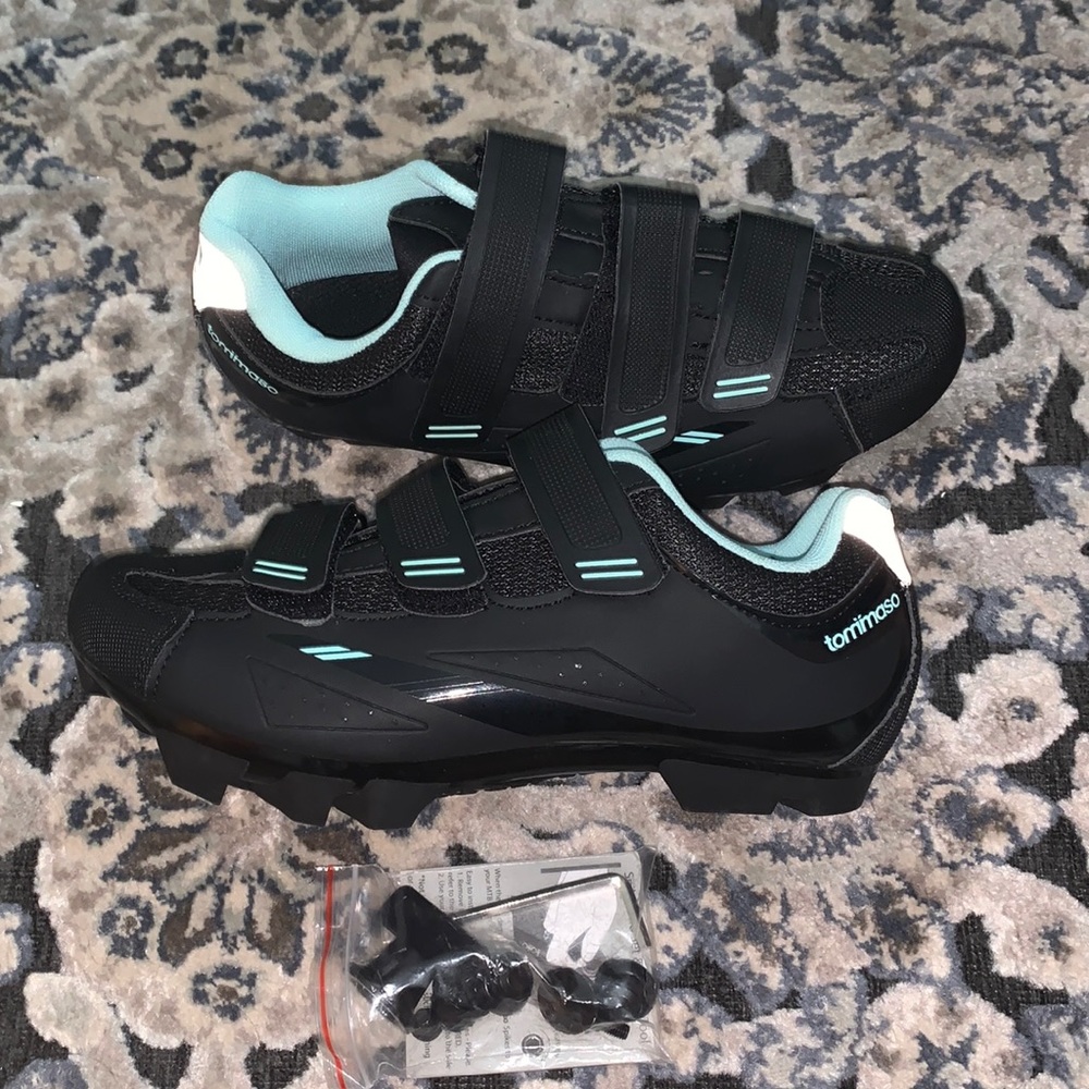 New indoor cycling shoes